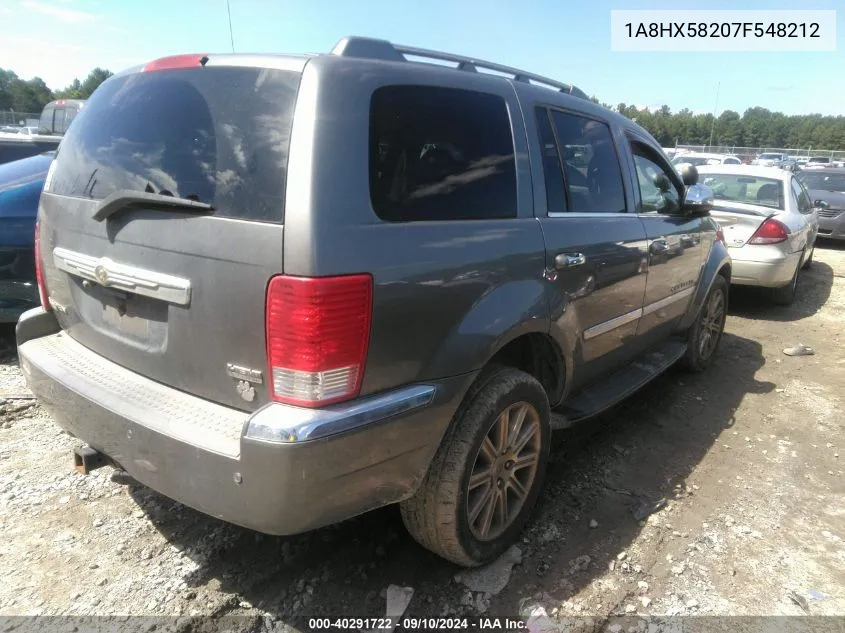 1A8HX58207F548212 2007 Chrysler Aspen Limited