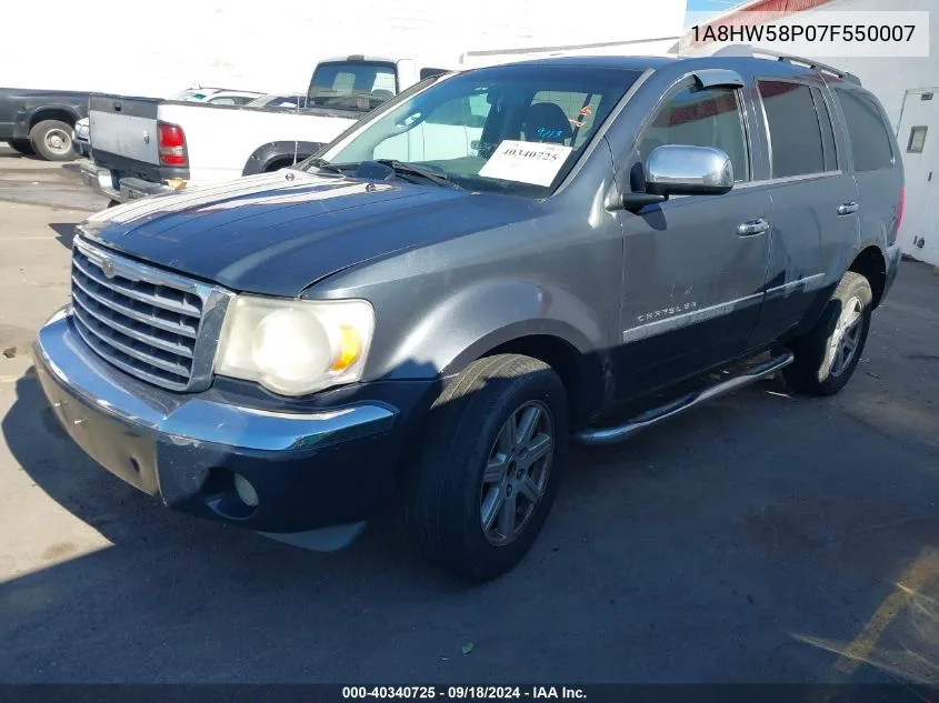 2007 Chrysler Aspen Limited VIN: 1A8HW58P07F550007 Lot: 40340725