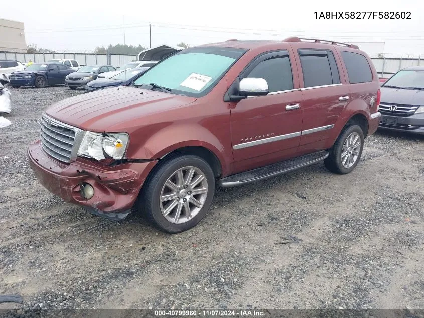 2007 Chrysler Aspen Limited VIN: 1A8HX58277F582602 Lot: 40799966