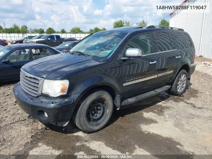 2008 Chrysler Aspen Limited VIN: 1A8HW58288F119047 Lot: 40226502