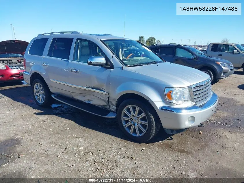 2008 Chrysler Aspen Limited VIN: 1A8HW58228F147488 Lot: 40772731