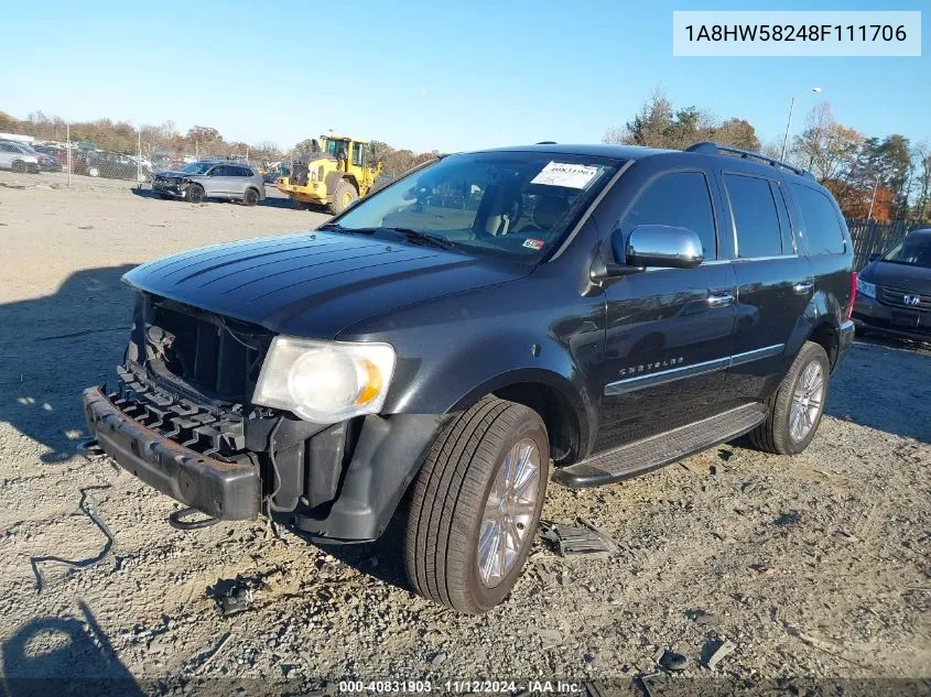 2008 Chrysler Aspen Limited VIN: 1A8HW58248F111706 Lot: 40831903