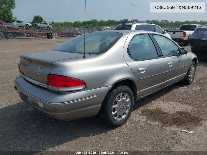 1999 Chrysler Cirrus Lxi VIN: 1C3EJ56H1XN569213 Lot: 40018029