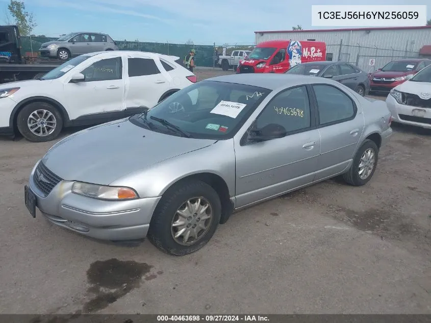 2000 Chrysler Cirrus Lxi VIN: 1C3EJ56H6YN256059 Lot: 40463698