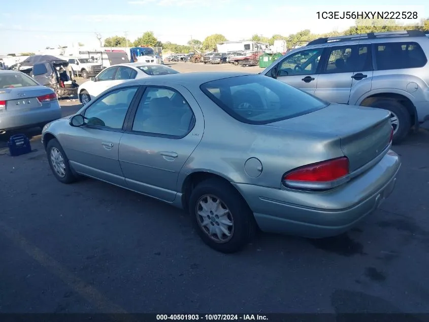 2000 Chrysler Cirrus Lxi VIN: 1C3EJ56HXYN222528 Lot: 40501903