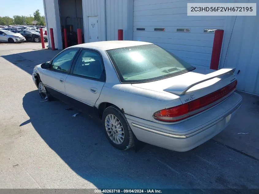 1997 Chrysler Concorde Lx/Lxi VIN: 2C3HD56F2VH672195 Lot: 40263718