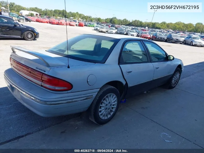 1997 Chrysler Concorde Lx/Lxi VIN: 2C3HD56F2VH672195 Lot: 40263718