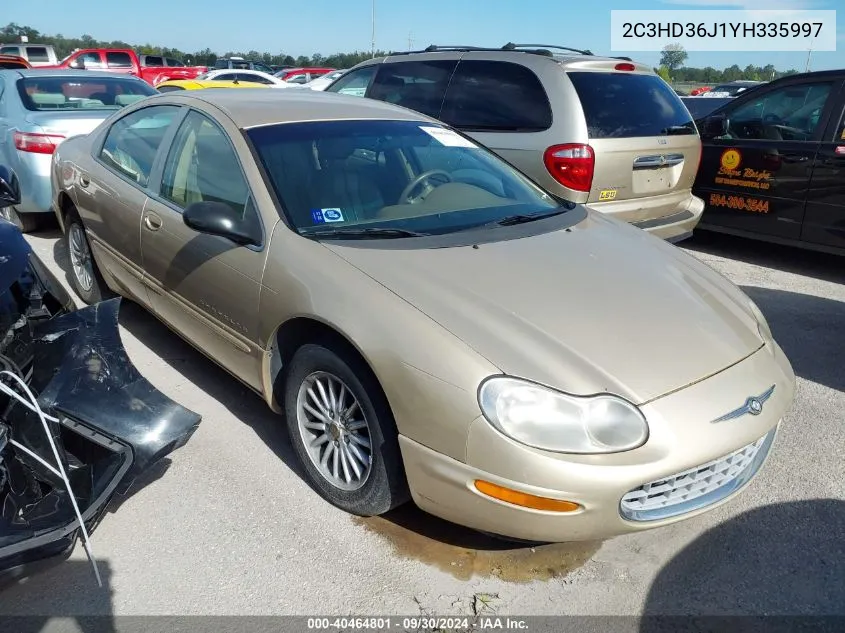 2000 Chrysler Concorde Lxi VIN: 2C3HD36J1YH335997 Lot: 40464801