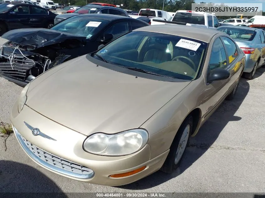 2000 Chrysler Concorde Lxi VIN: 2C3HD36J1YH335997 Lot: 40464801