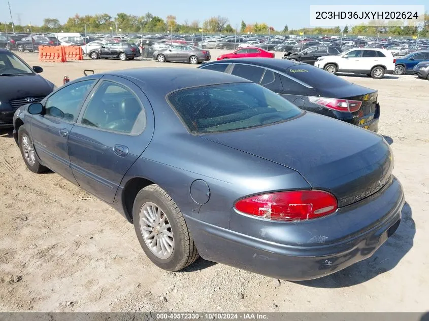 2000 Chrysler Concorde Lxi VIN: 2C3HD36JXYH202624 Lot: 40572330