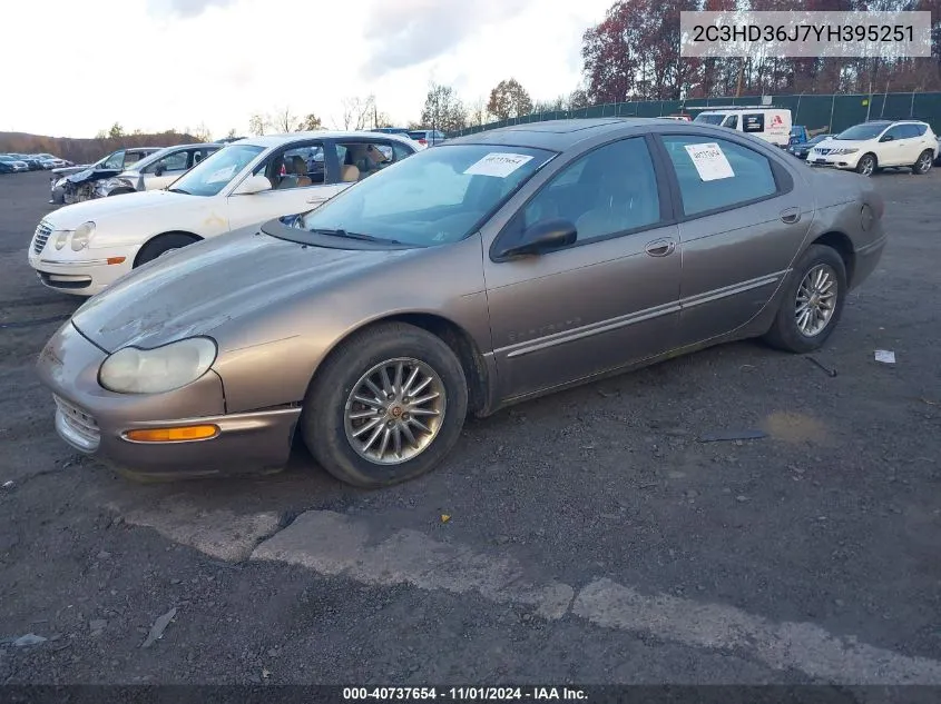 2000 Chrysler Concorde Lxi VIN: 2C3HD36J7YH395251 Lot: 40737654