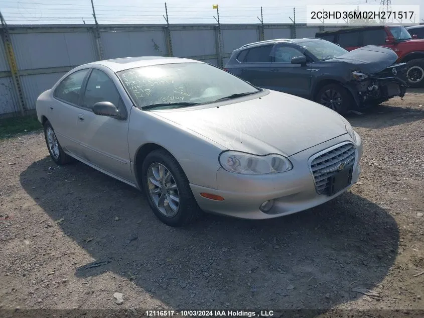 2002 Chrysler Concorde Lxi VIN: 2C3HD36M02H271517 Lot: 12116517