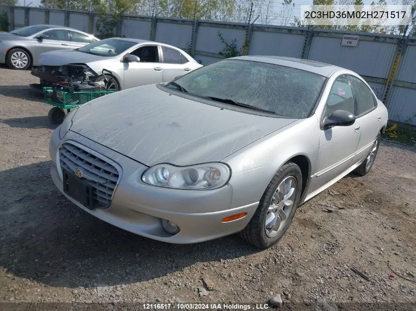 2002 Chrysler Concorde Lxi VIN: 2C3HD36M02H271517 Lot: 12116517