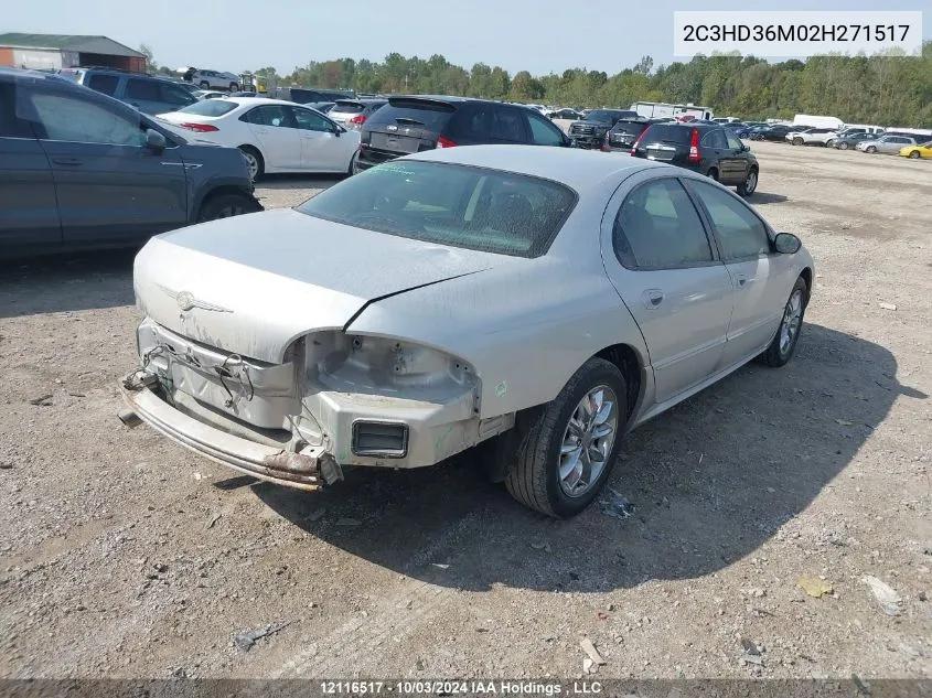 2002 Chrysler Concorde Lxi VIN: 2C3HD36M02H271517 Lot: 12116517