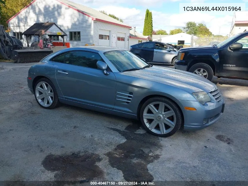 2004 Chrysler Crossfire VIN: 1C3AN69L44X015964 Lot: 40467150