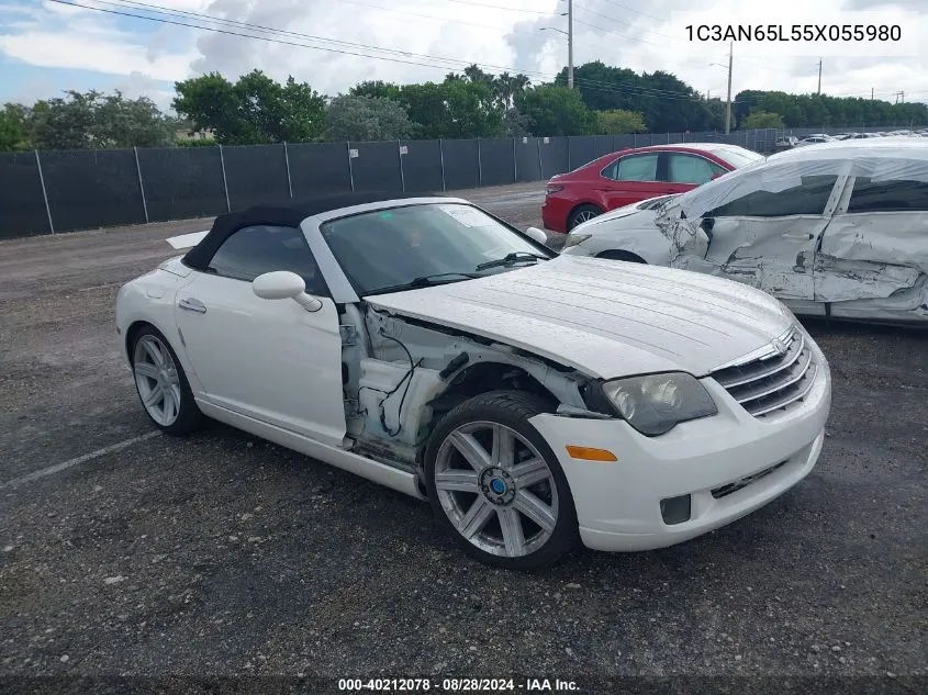 1C3AN65L55X055980 2005 Chrysler Crossfire Limited