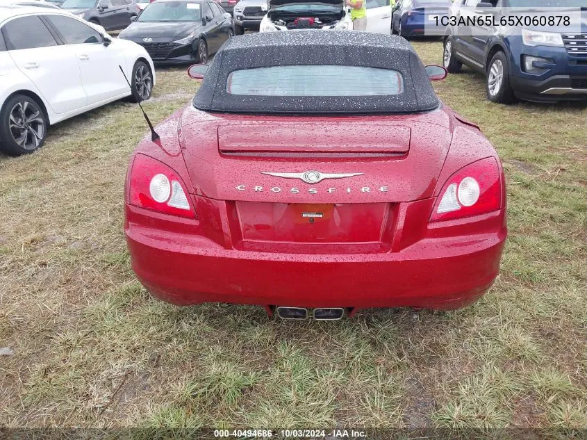 2005 Chrysler Crossfire Limited VIN: 1C3AN65L65X060878 Lot: 40494686