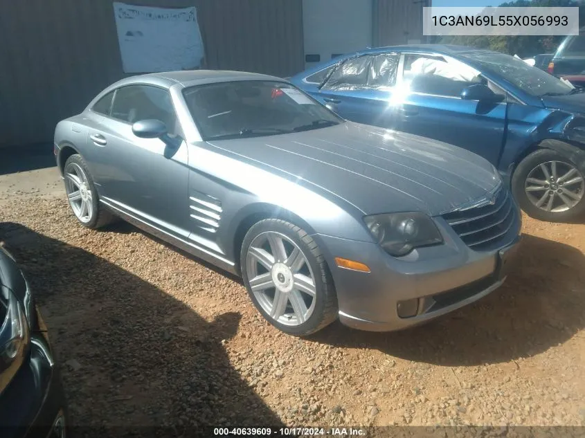 2005 Chrysler Crossfire Limited VIN: 1C3AN69L55X056993 Lot: 40639609