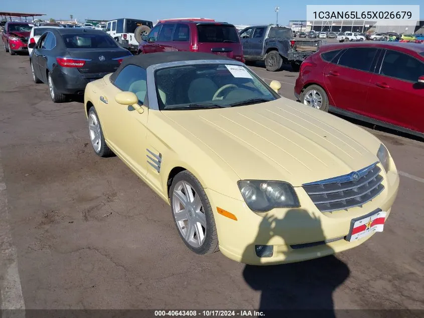 1C3AN65L65X026679 2005 Chrysler Crossfire Limited