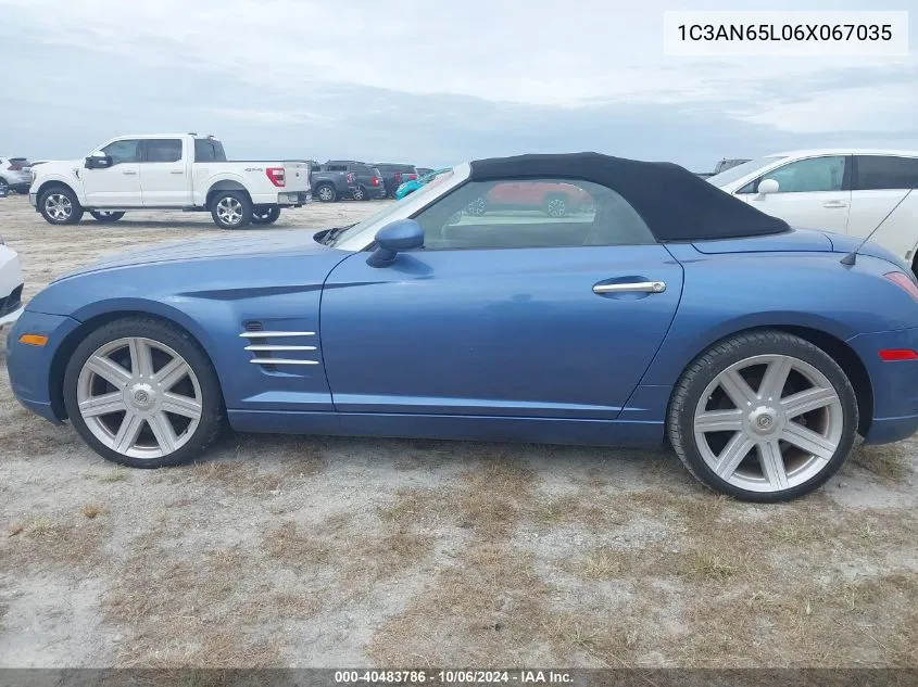 2006 Chrysler Crossfire Limited VIN: 1C3AN65L06X067035 Lot: 40483786