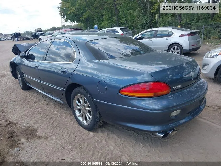 2000 Chrysler Lhs VIN: 2C3HC56G5YH169034 Lot: 40105593