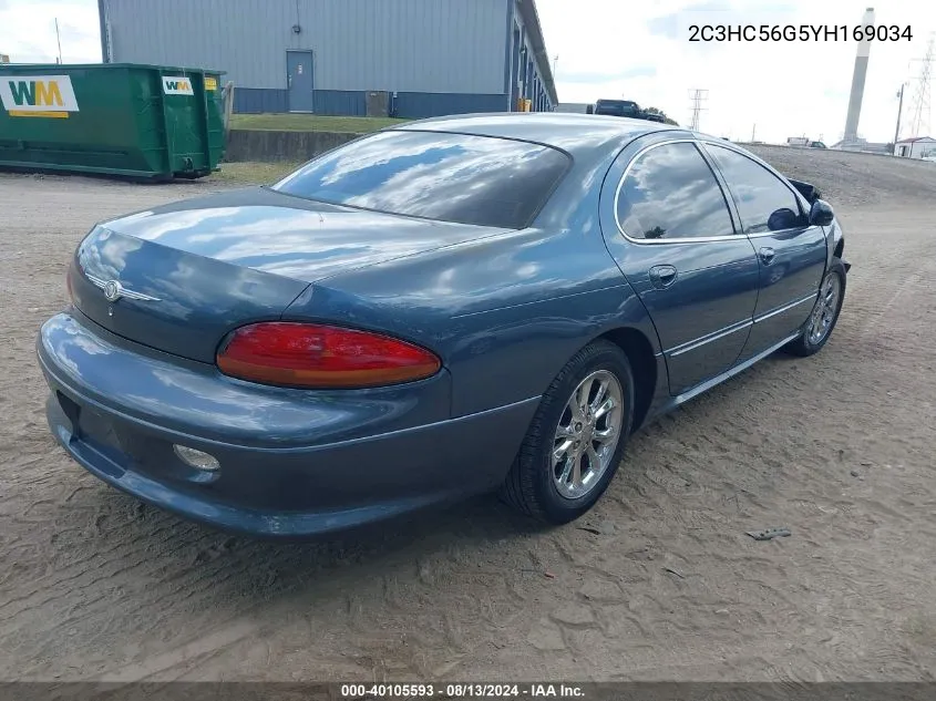 2000 Chrysler Lhs VIN: 2C3HC56G5YH169034 Lot: 40105593