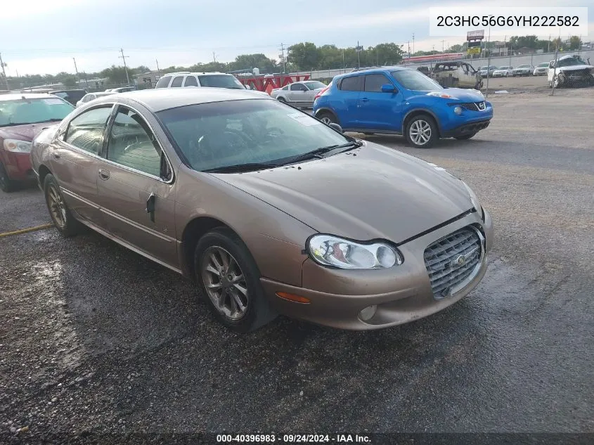 2000 Chrysler Lhs VIN: 2C3HC56G6YH222582 Lot: 40396983