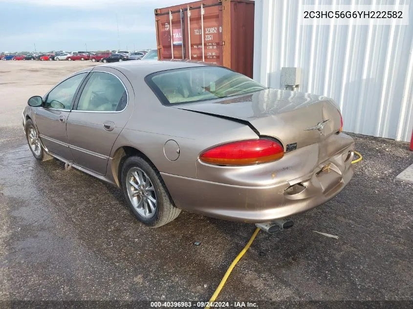 2000 Chrysler Lhs VIN: 2C3HC56G6YH222582 Lot: 40396983