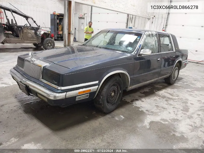 1990 Chrysler New Yorker C-Body Landau VIN: 1C3XC66R0LD866278 Lot: 39922371