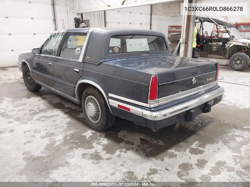 1990 Chrysler New Yorker C-Body Landau VIN: 1C3XC66R0LD866278 Lot: 39922371