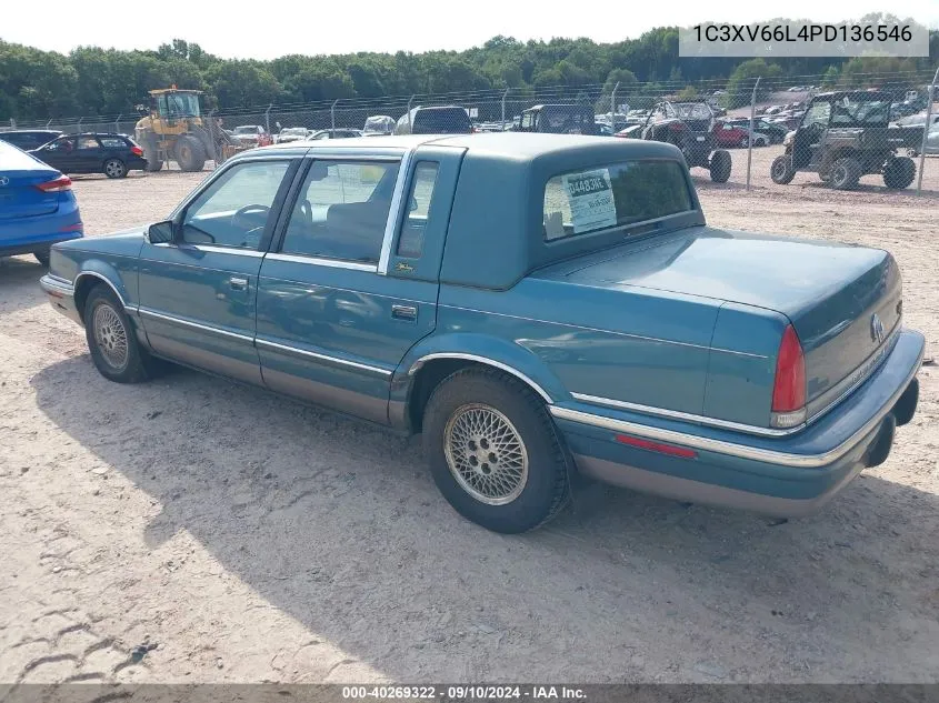 1C3XV66L4PD136546 1993 Chrysler New Yorker Fifth Avenue