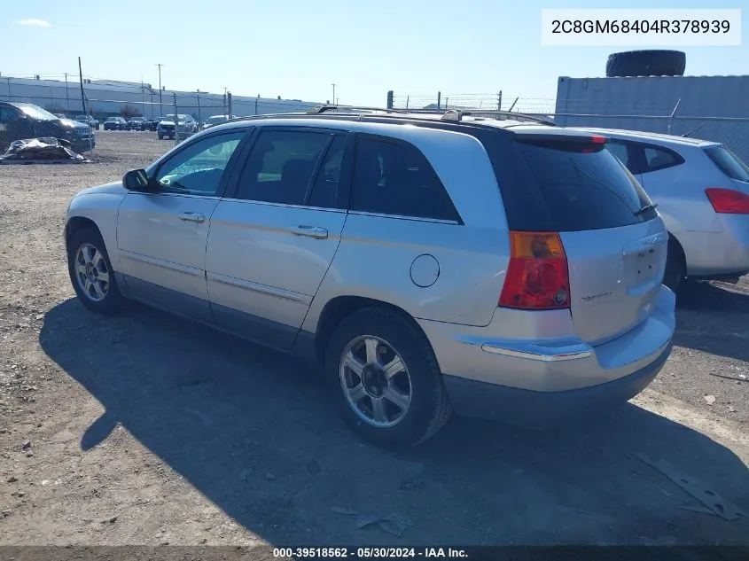 2004 Chrysler Pacifica VIN: 2C8GM68404R378939 Lot: 39518562