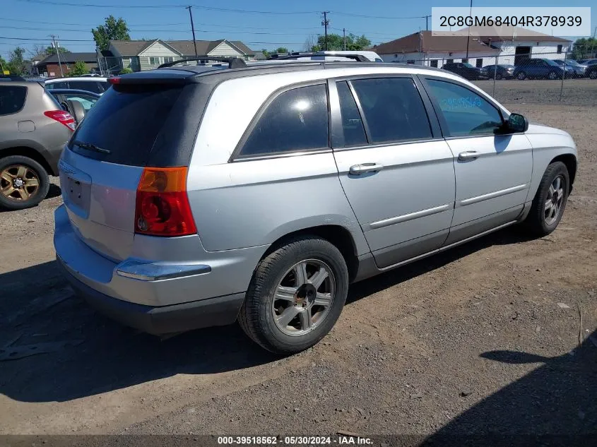 2004 Chrysler Pacifica VIN: 2C8GM68404R378939 Lot: 39518562