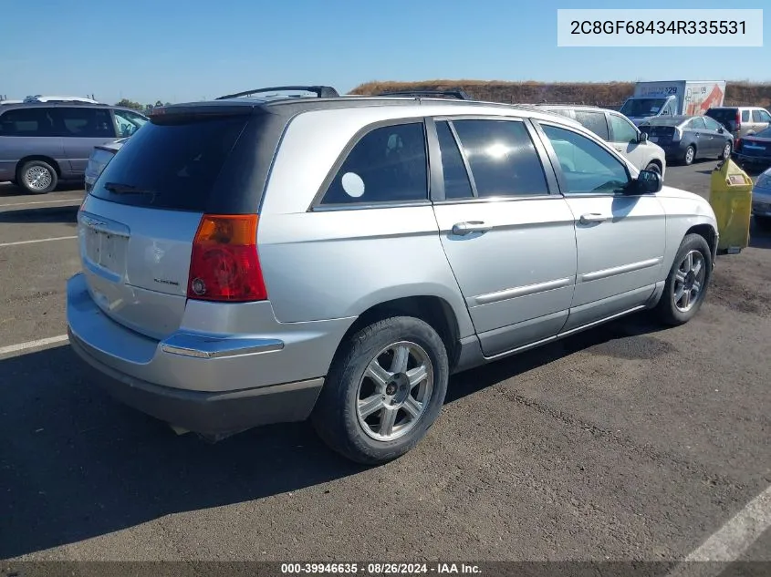 2004 Chrysler Pacifica VIN: 2C8GF68434R335531 Lot: 39946635