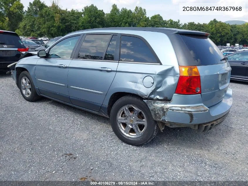 2004 Chrysler Pacifica VIN: 2C8GM68474R367968 Lot: 40106279