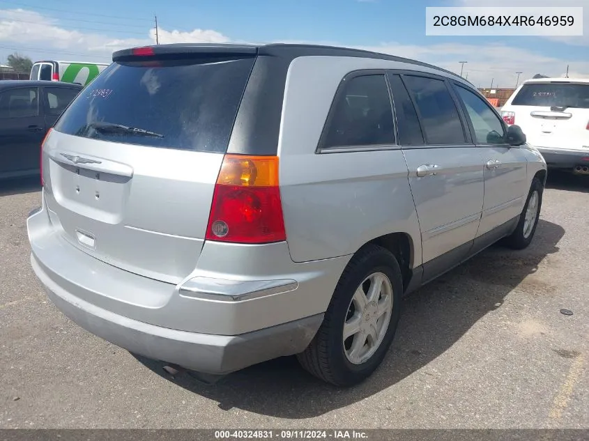 2004 Chrysler Pacifica VIN: 2C8GM684X4R646959 Lot: 40324831