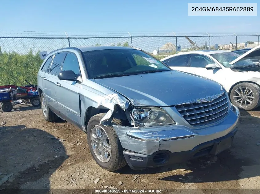 2005 Chrysler Pacifica Touring VIN: 2C4GM68435R662889 Lot: 40348529