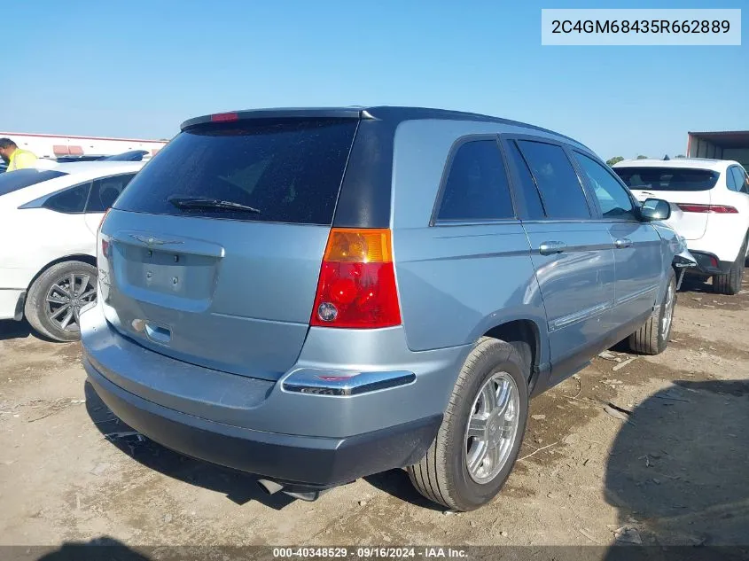 2005 Chrysler Pacifica Touring VIN: 2C4GM68435R662889 Lot: 40348529