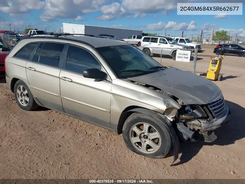 2005 Chrysler Pacifica Touring VIN: 2C4GM684X5R662677 Lot: 40375535