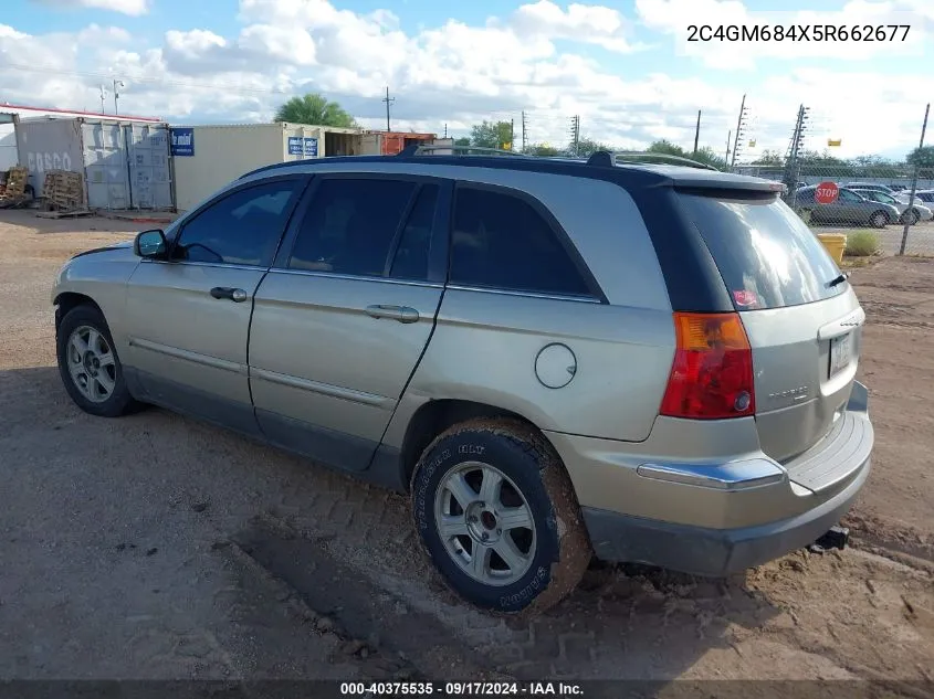 2005 Chrysler Pacifica Touring VIN: 2C4GM684X5R662677 Lot: 40375535