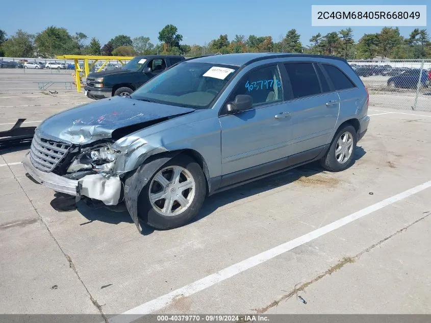 2005 Chrysler Pacifica Touring VIN: 2C4GM68405R668049 Lot: 40379770