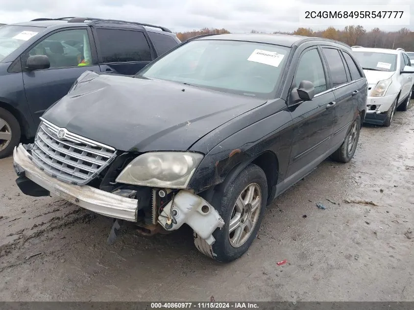 2005 Chrysler Pacifica Touring VIN: 2C4GM68495R547777 Lot: 40860977