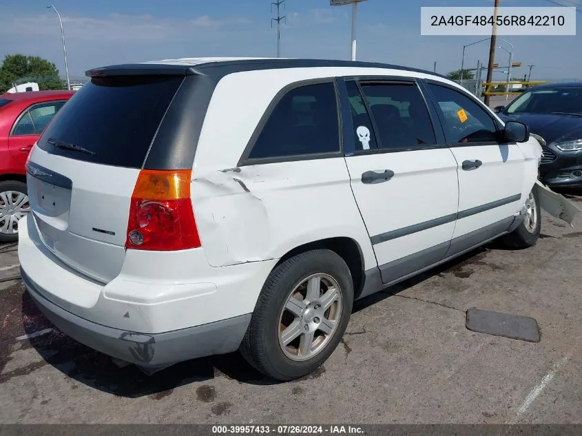 2A4GF48456R842210 2006 Chrysler Pacifica