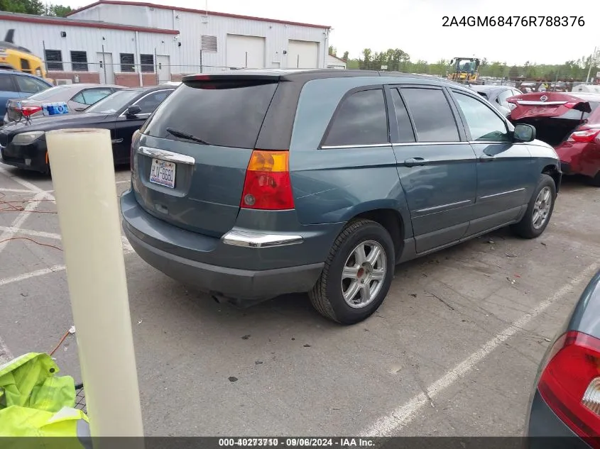 2006 Chrysler Pacifica Touring VIN: 2A4GM68476R788376 Lot: 40273710