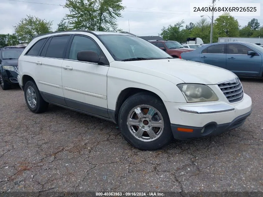 2006 Chrysler Pacifica Touring VIN: 2A4GM684X6R926525 Lot: 40363953