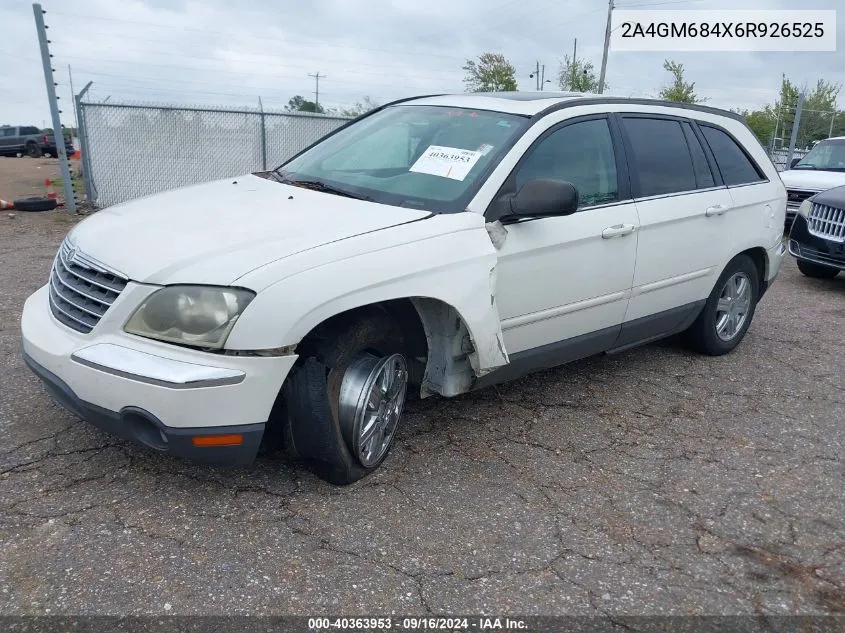 2A4GM684X6R926525 2006 Chrysler Pacifica Touring