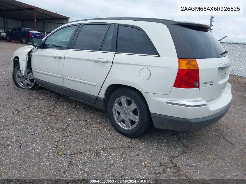 2A4GM684X6R926525 2006 Chrysler Pacifica Touring