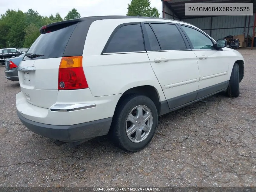 2A4GM684X6R926525 2006 Chrysler Pacifica Touring