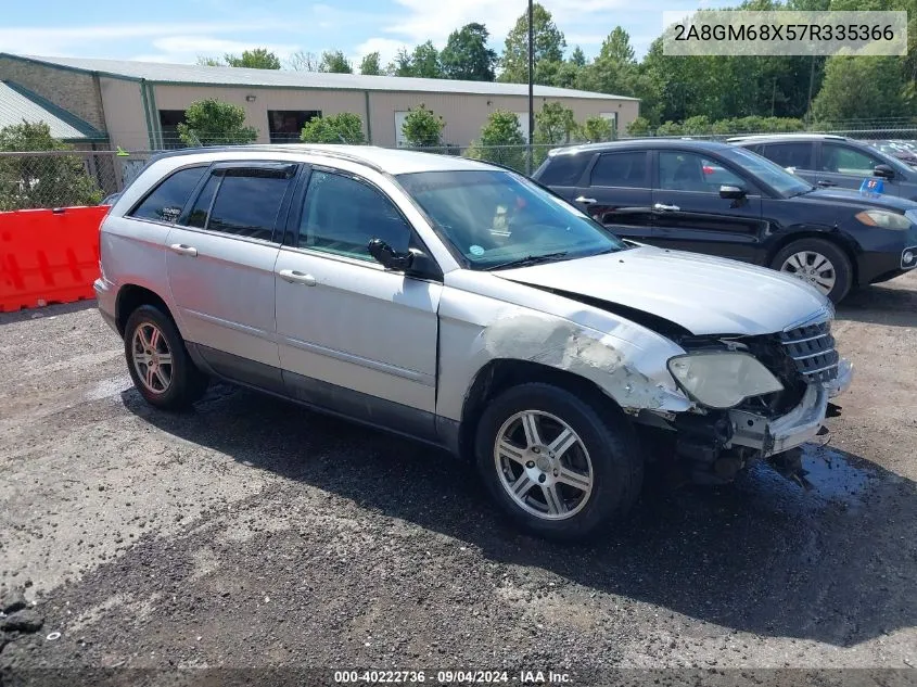 2007 Chrysler Pacifica Touring VIN: 2A8GM68X57R335366 Lot: 40222736