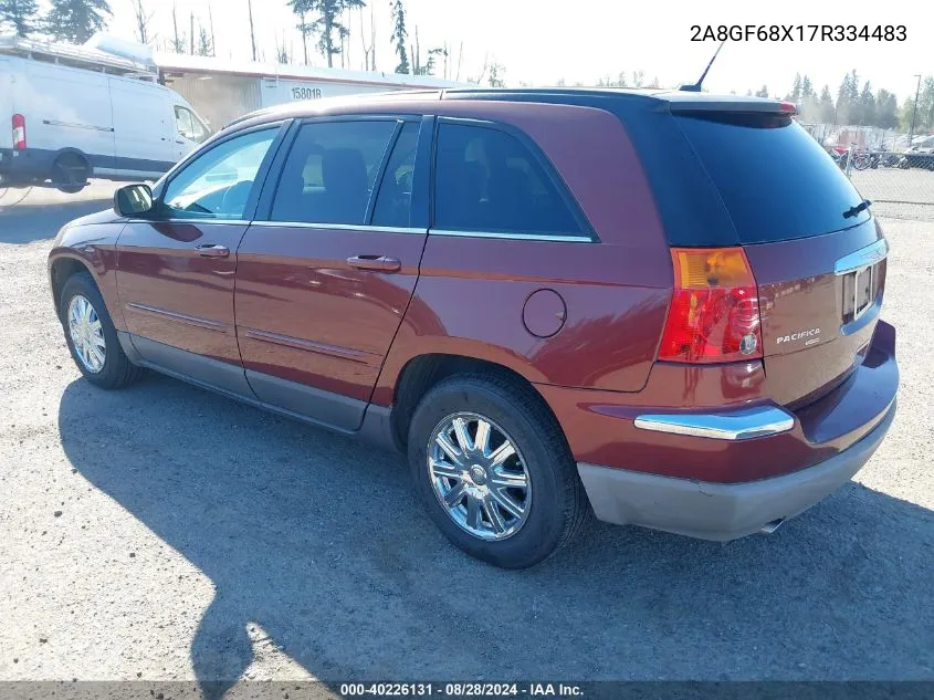 2A8GF68X17R334483 2007 Chrysler Pacifica Touring